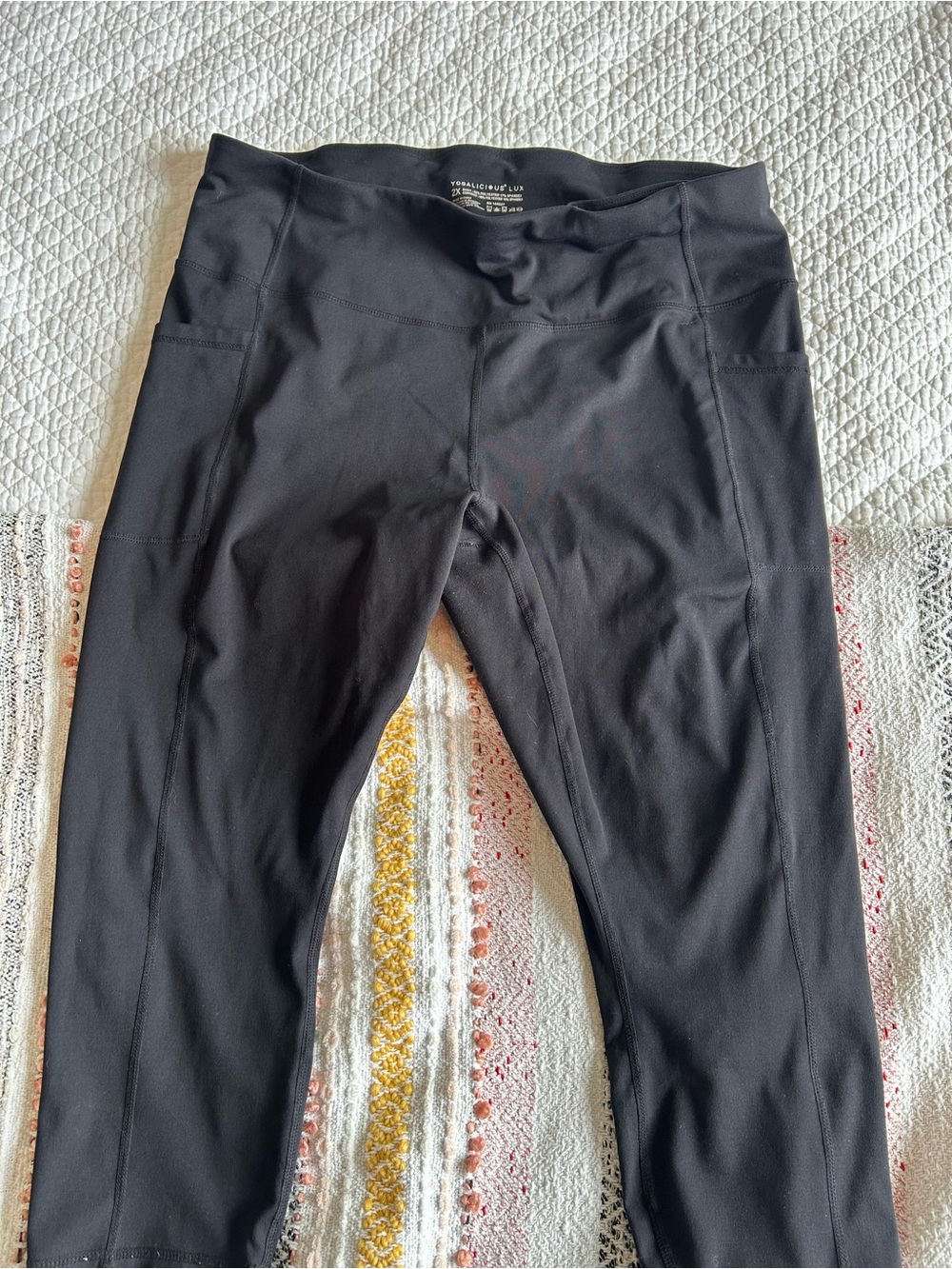 Black Athletic Yoga Leggings